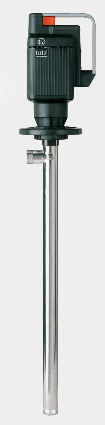 Бочковые и контейнерные  насосы для перекачивания легковоспламеняющихся и  взрывоопасных жидкостей